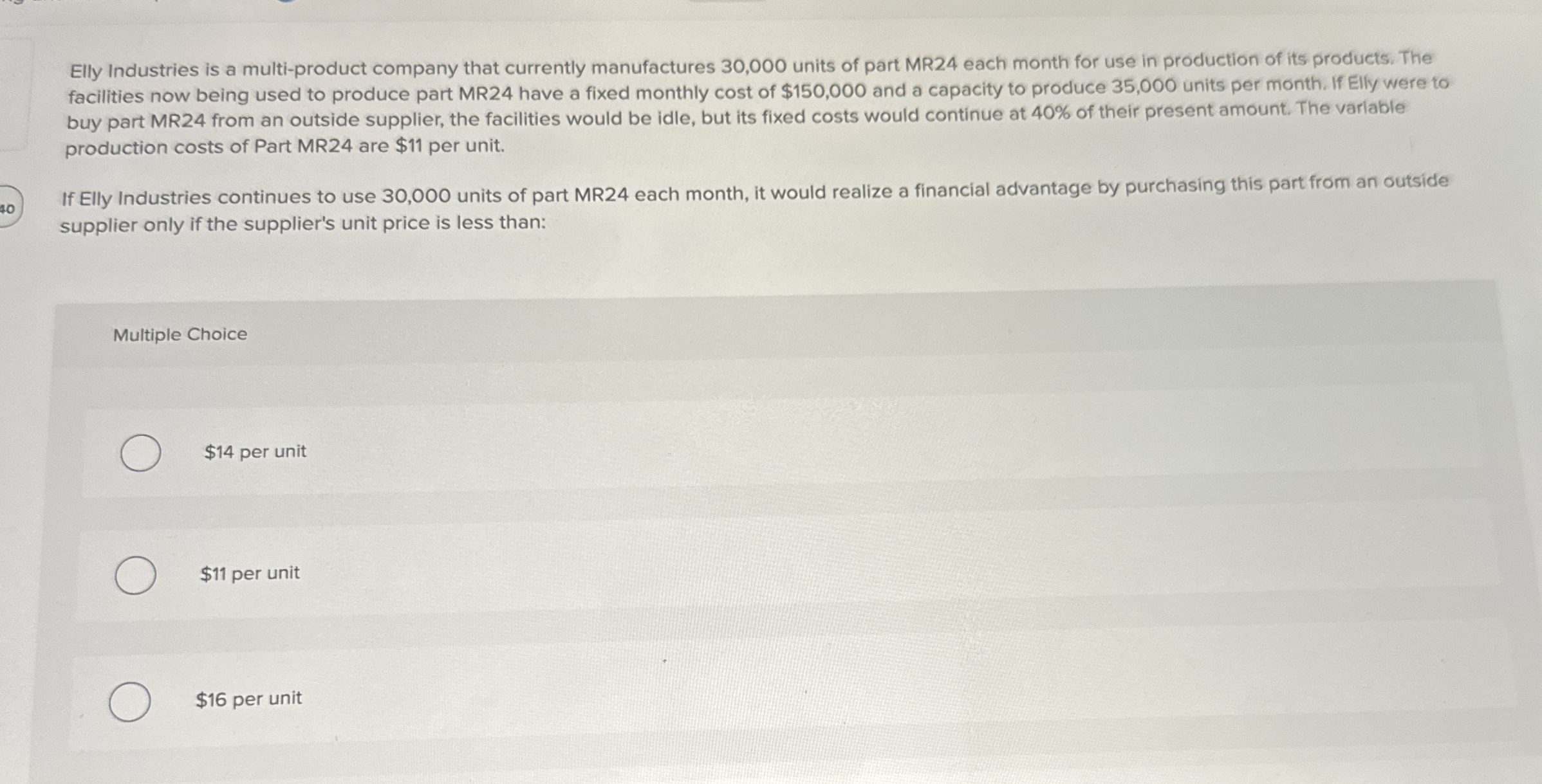 Elly Industries is a multi - product company that
