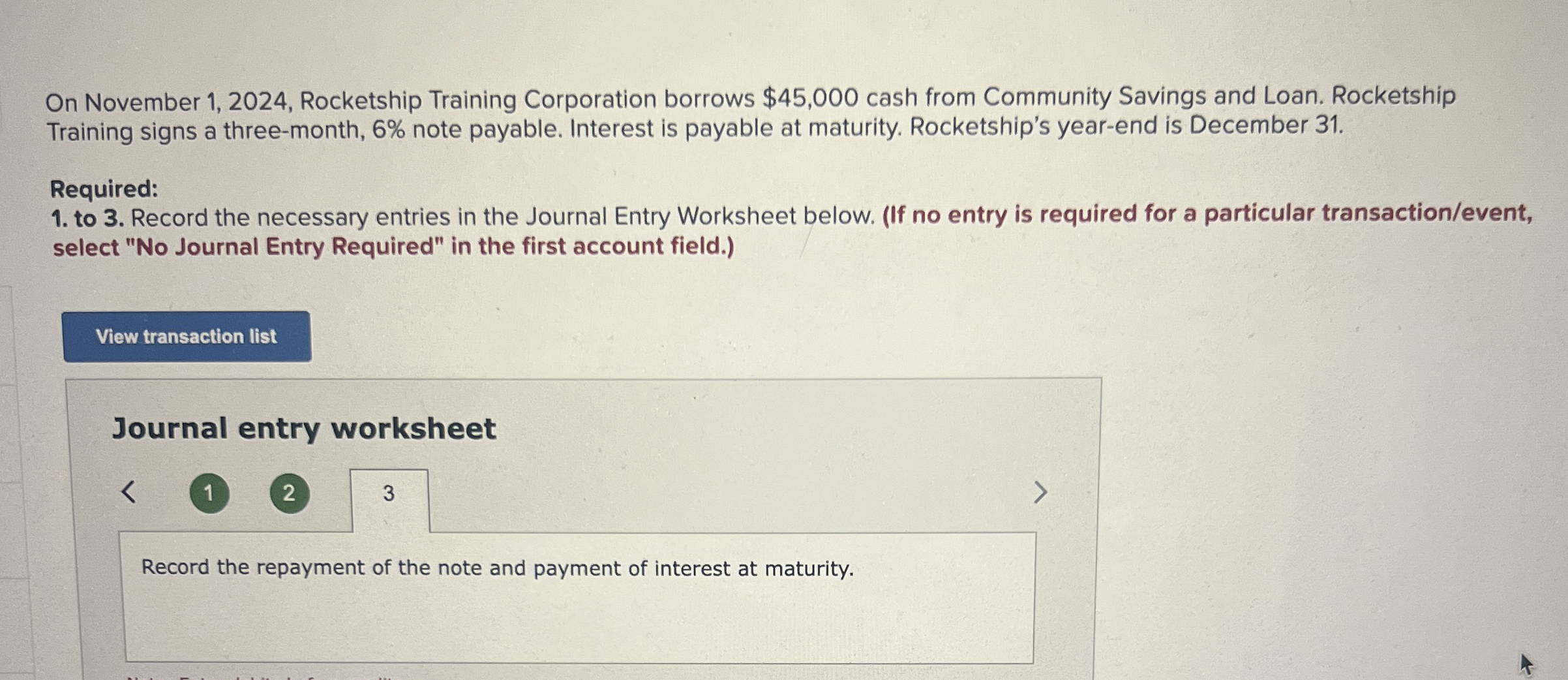 On November 1 , 2 0 2 4 , Rocketship Training