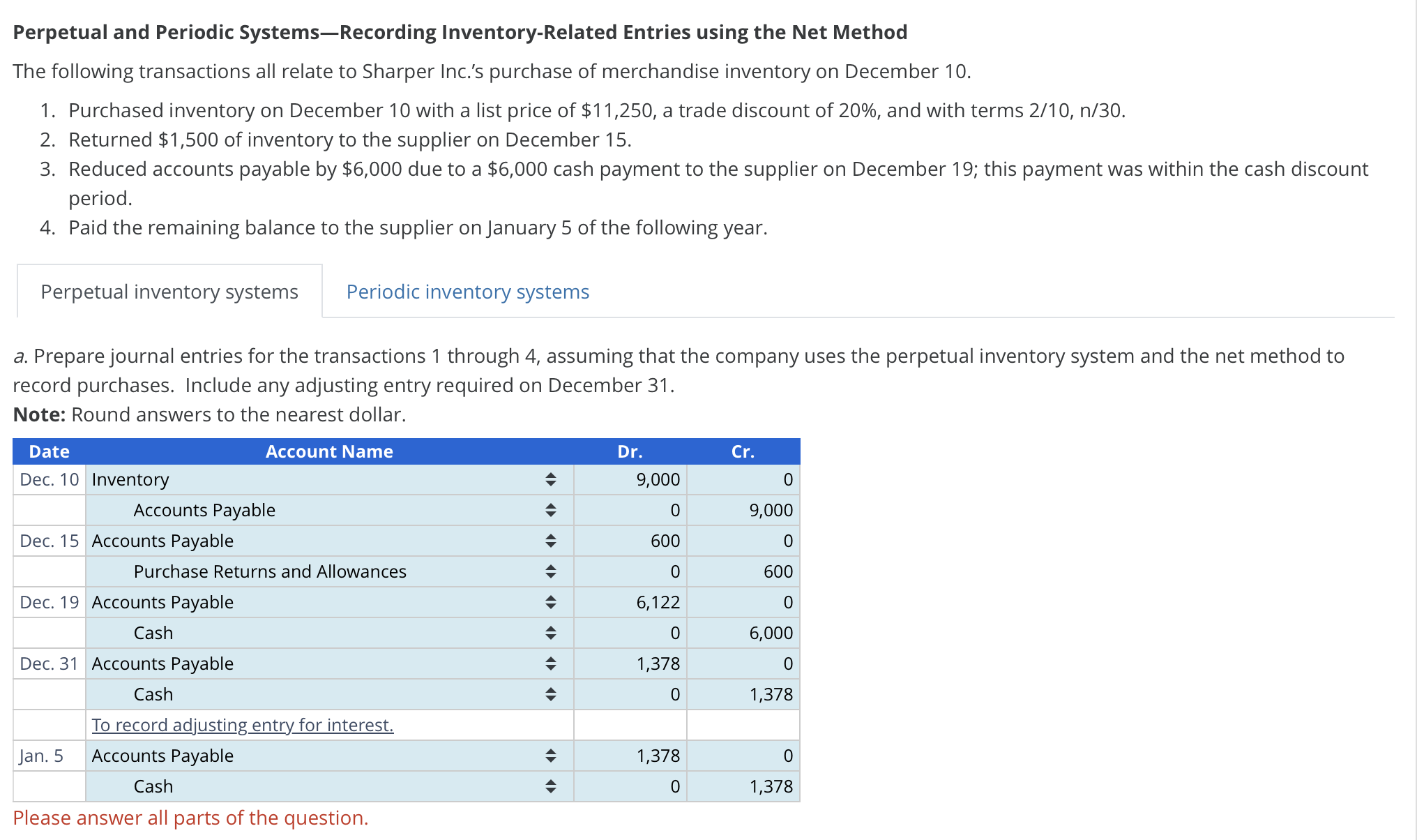 Perpetual and Periodic Systems Recording