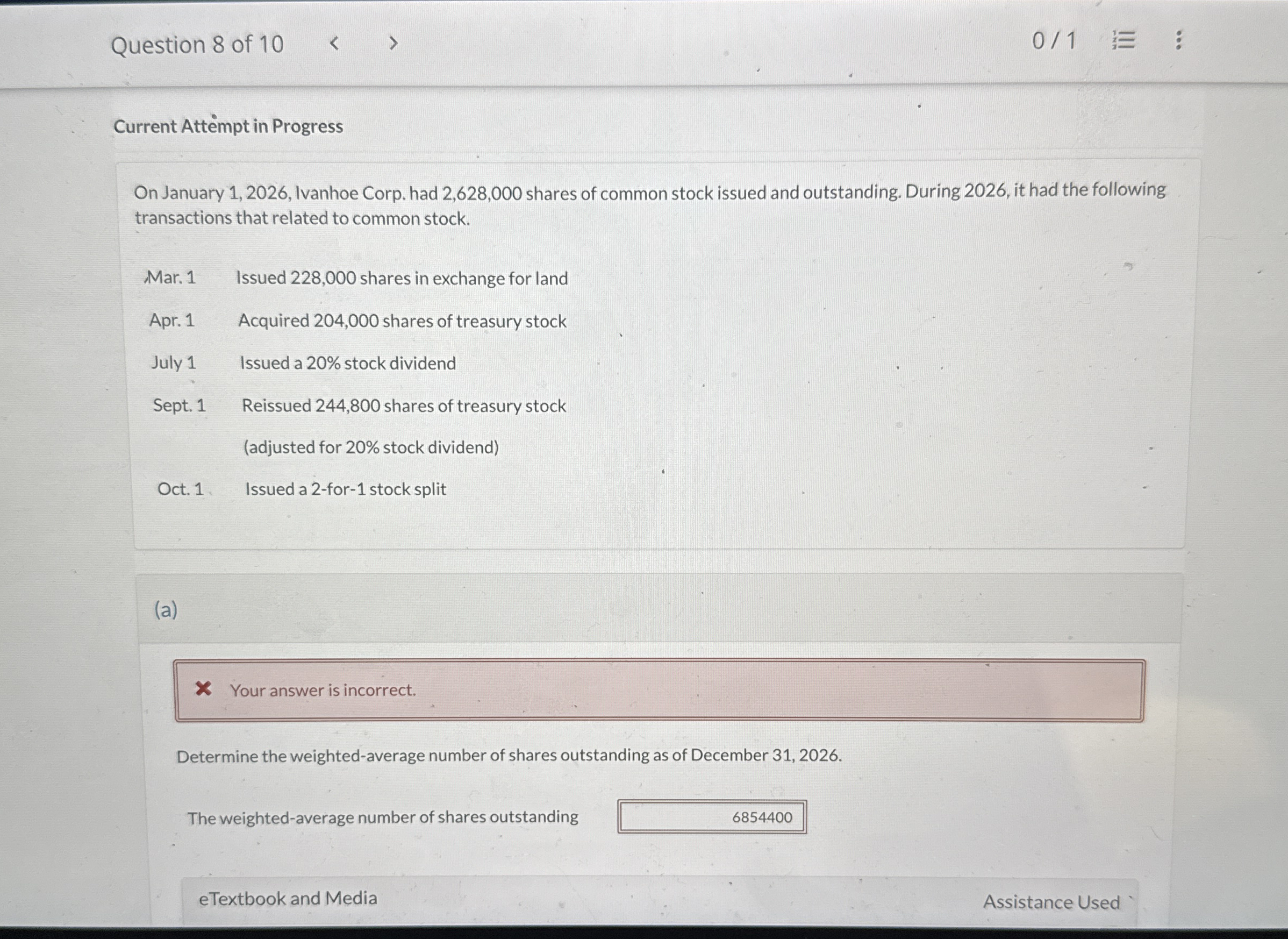 On January 1 , 2 0 2 6 , Ivanhoe Corp. had 2 , 6