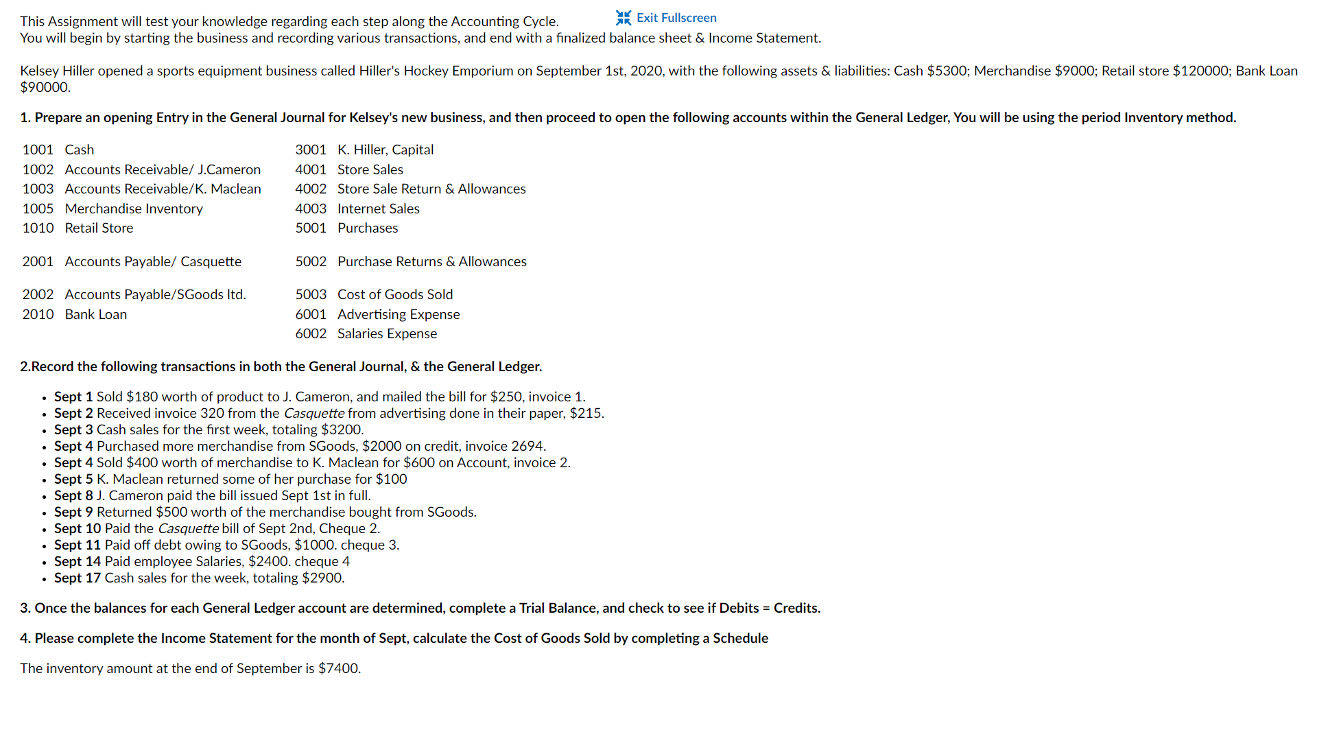 This Assignment will test your knowledge