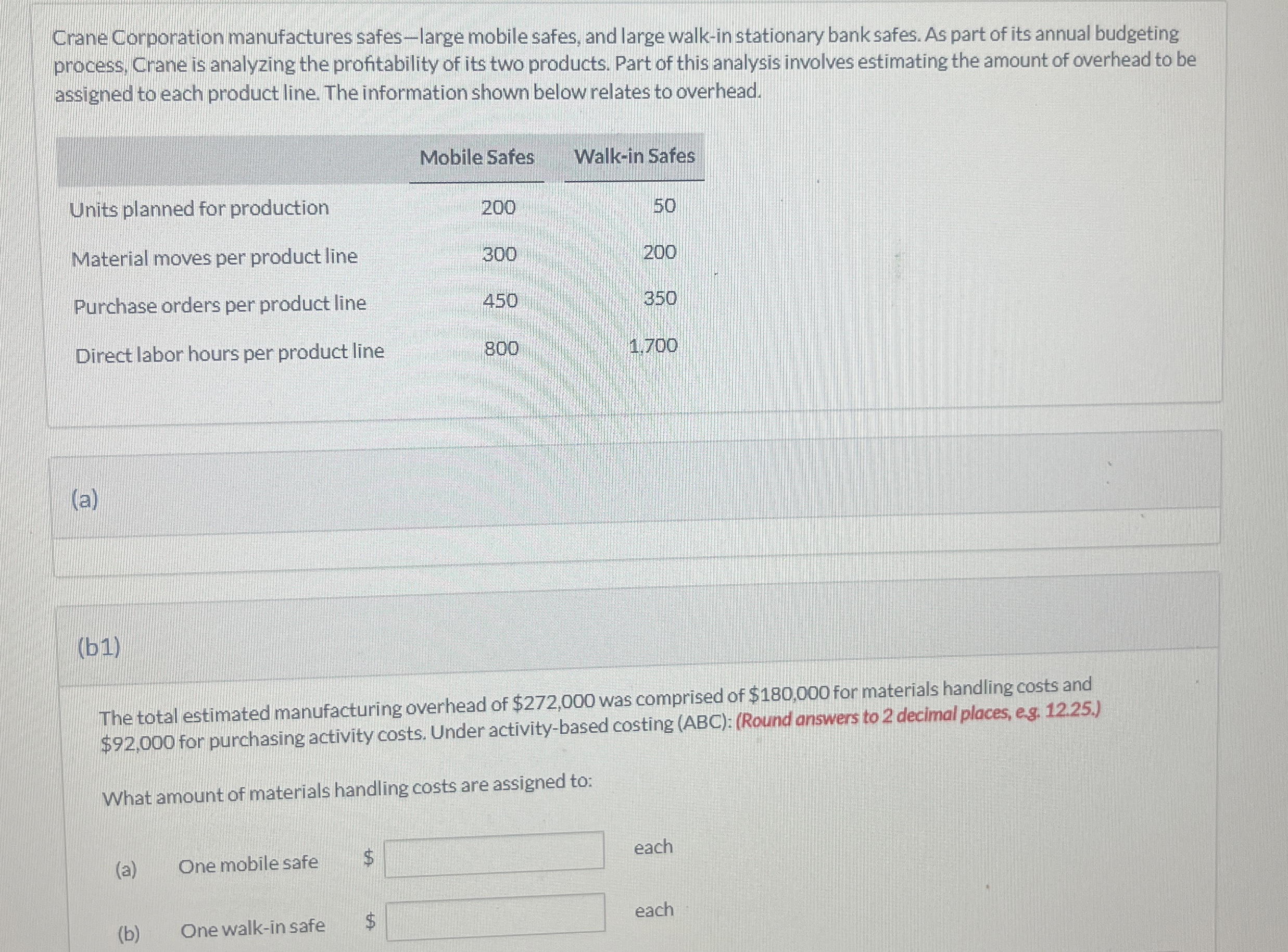 Crane Corporation manufactures safes - large