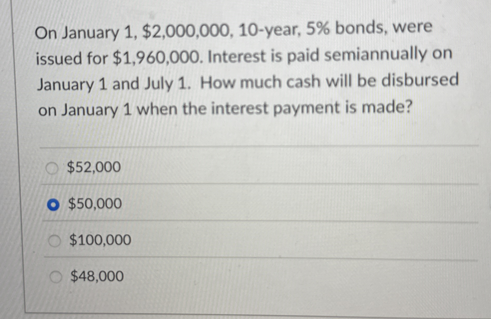 On January 1 , $ 2 , 0 0 0 , 0 0 0 , 1 0 - year,