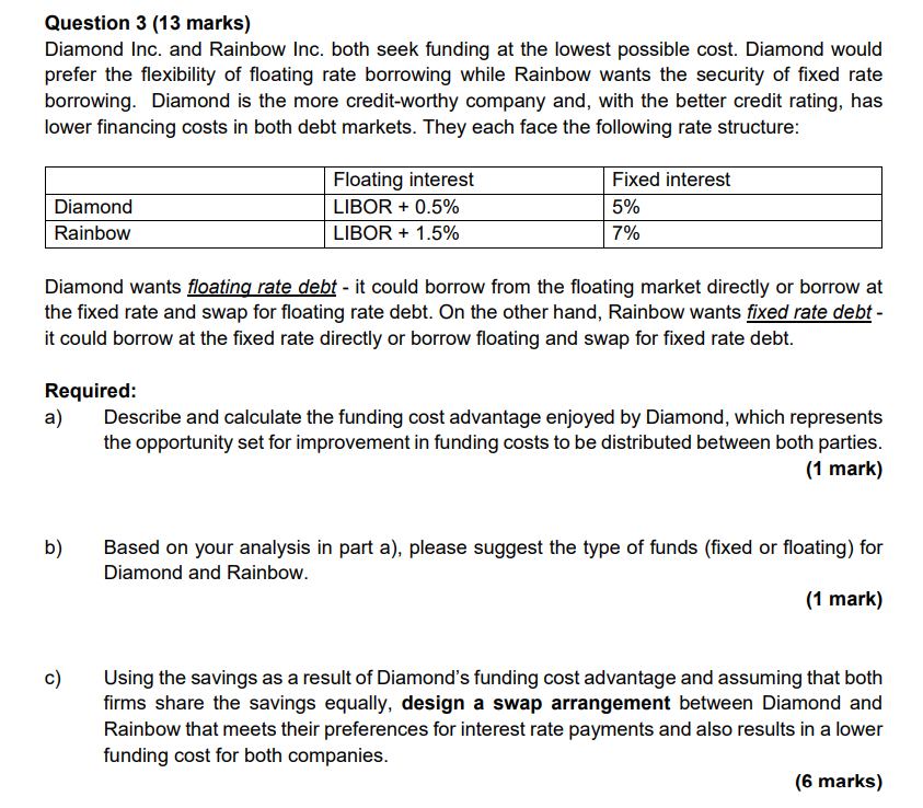 Step by step solution. ... d) Assume that the