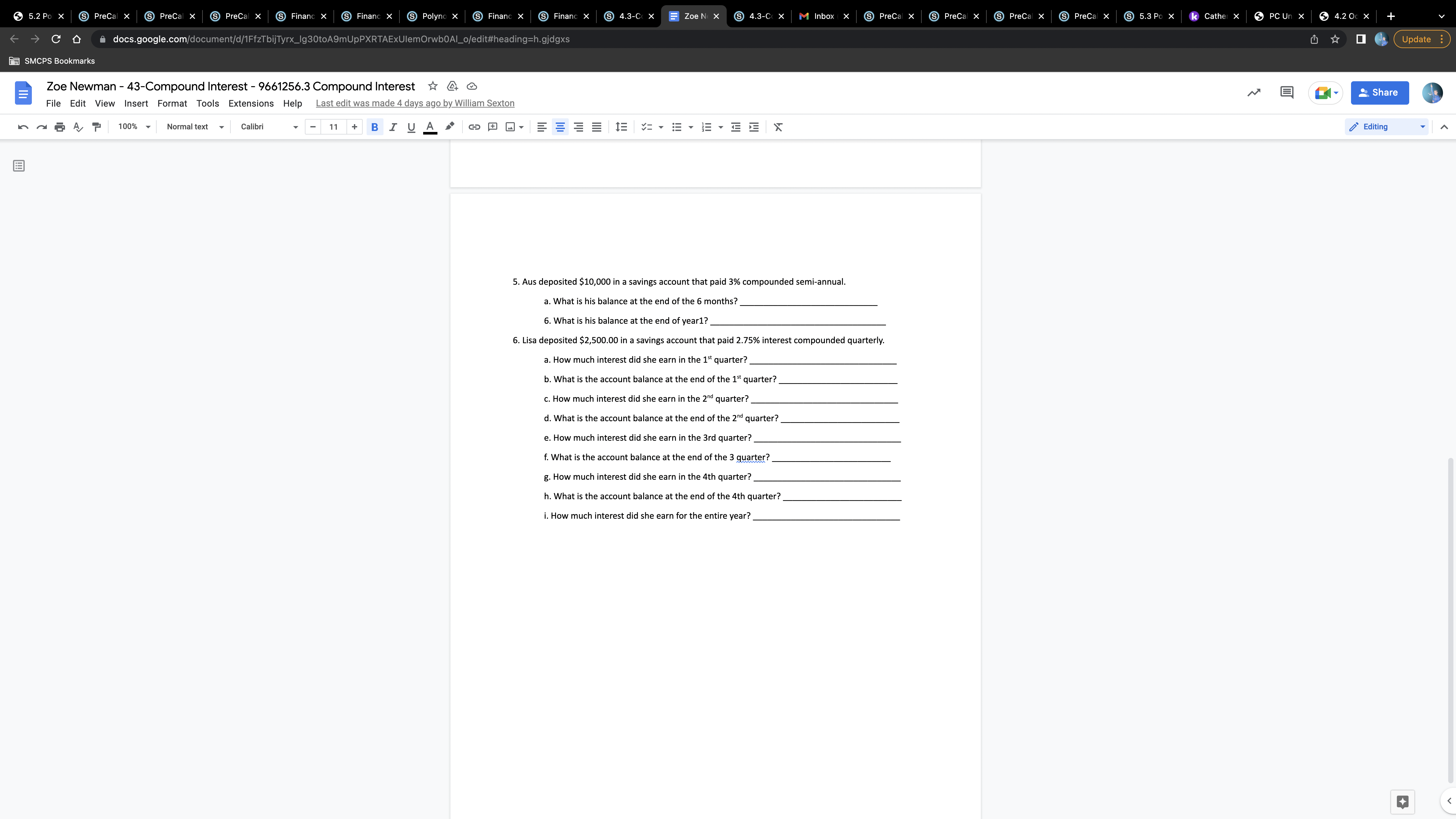 Hello! Can I get help on this assignment? 5.2 Po