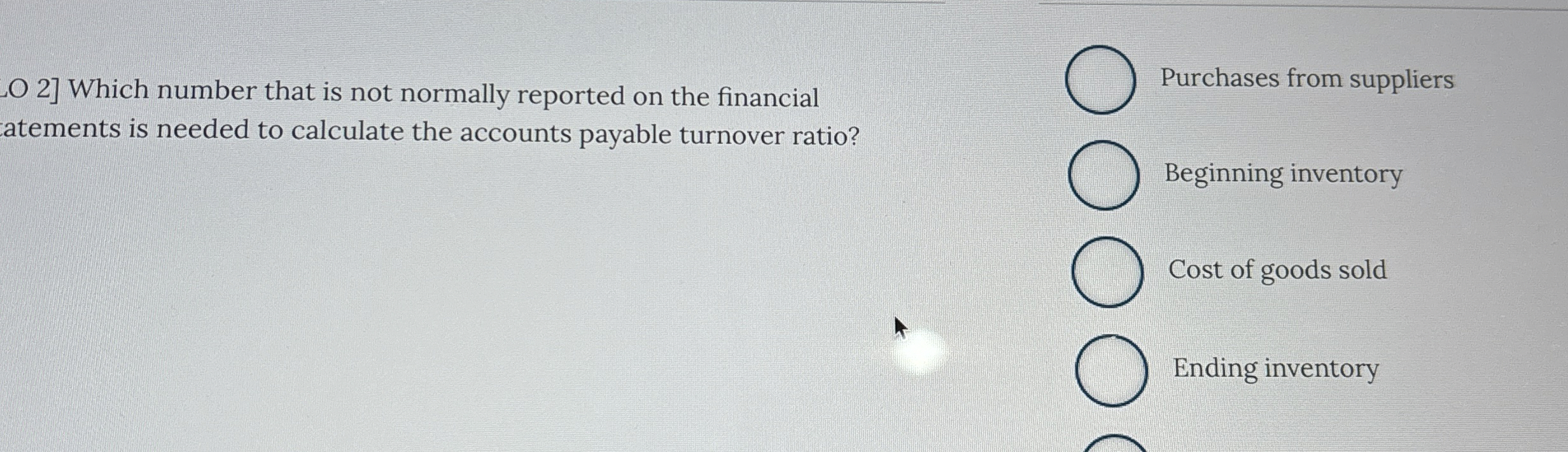 O 2 ] Which number that is not normally reported