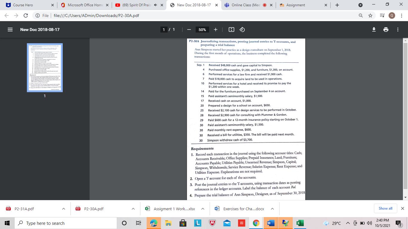Course Hero X Microsoft Office Home X (69) Spirit