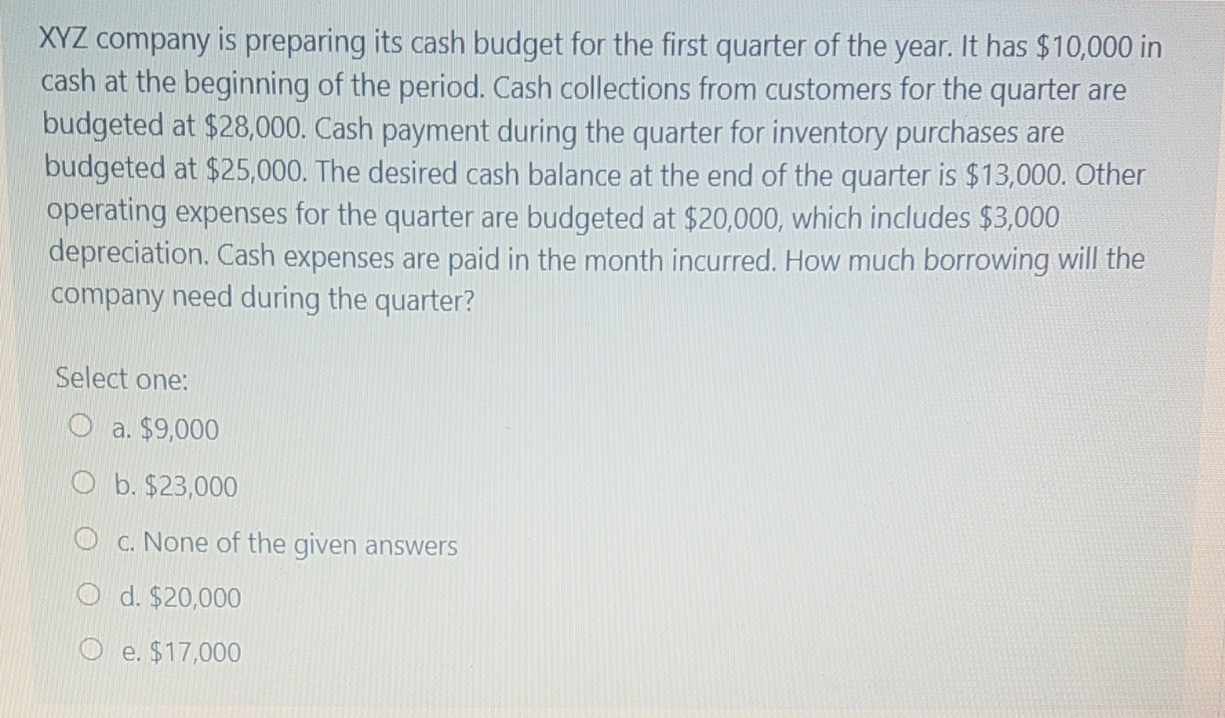 Please help me with the right option 16 XYZ