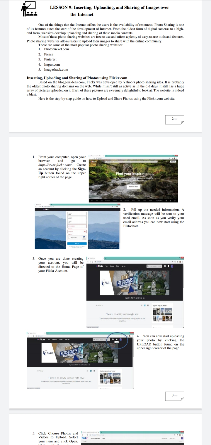 Need your help regarding this Lesson/Activities