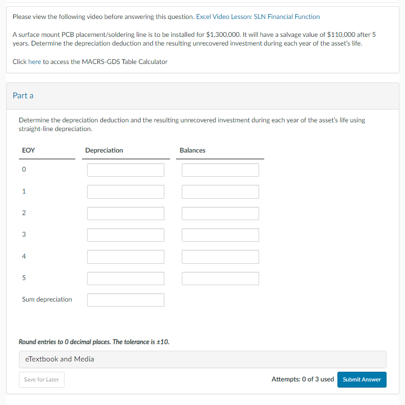 Please view the following video before answering
