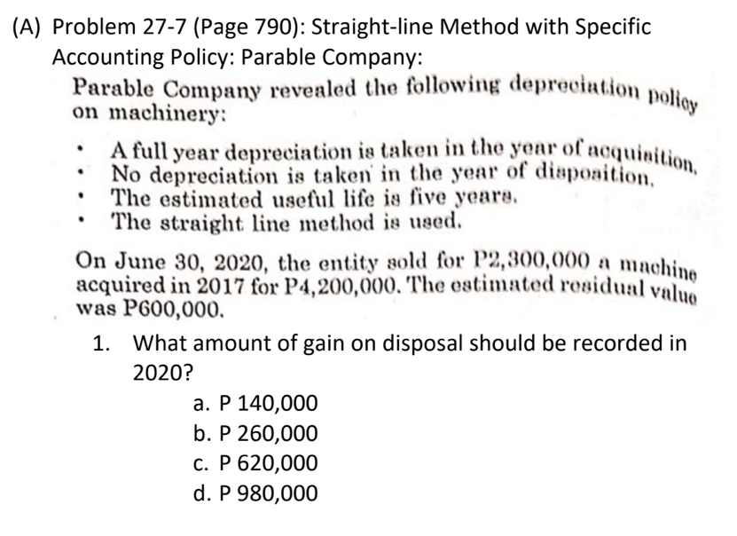 Show the solution: (A) Problem 27-7 (Page 790):