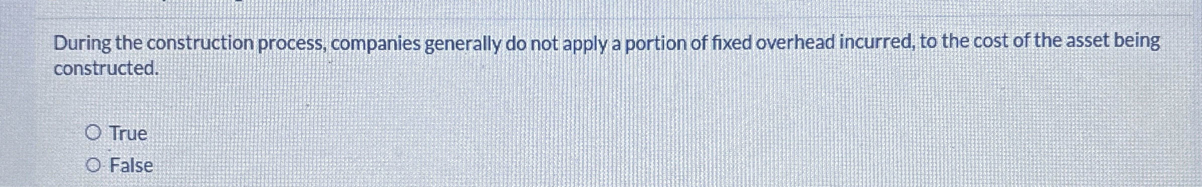 During the construction process, companies