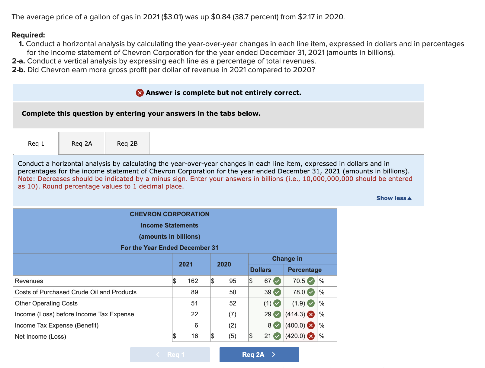 Can you please help with the three that are