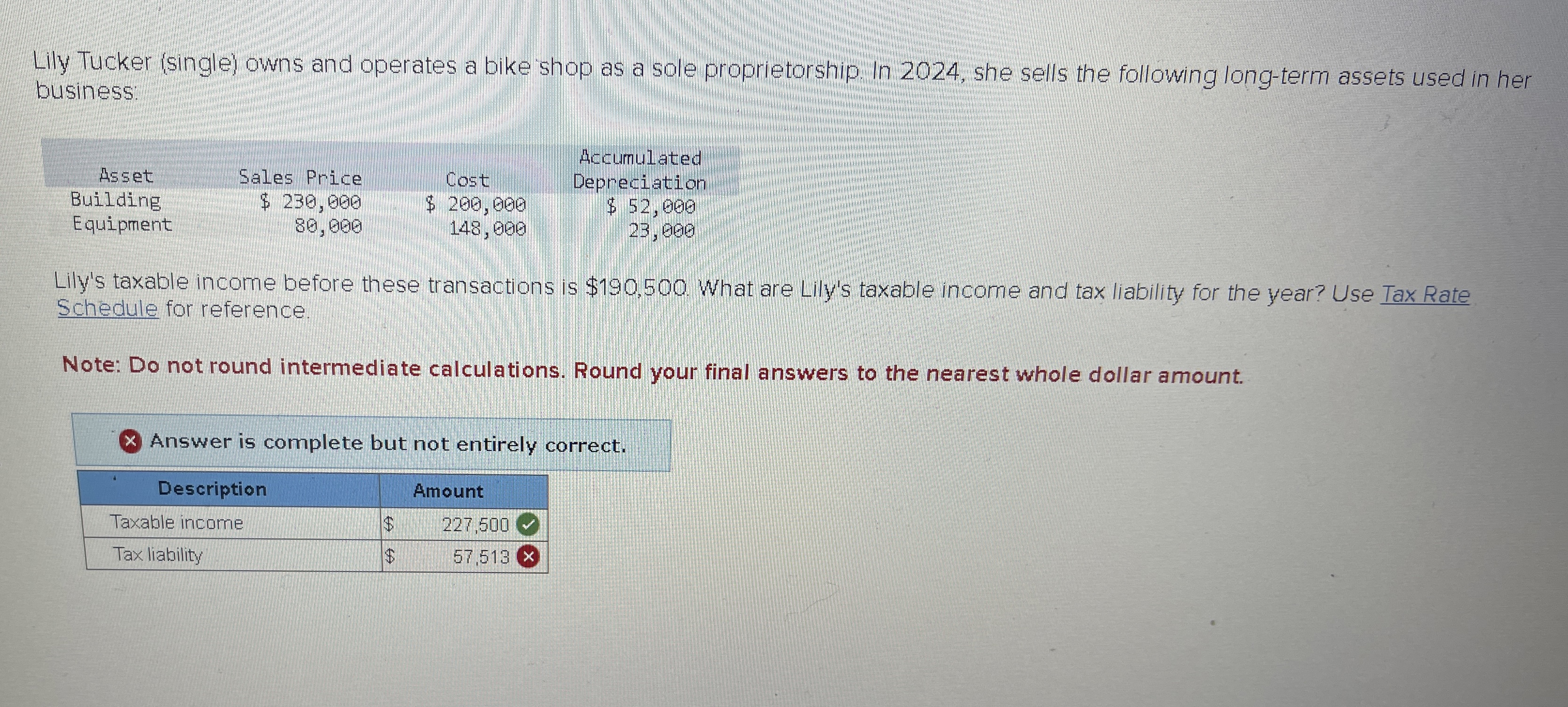 Lily Tucker ( single ) owns and operates a bike