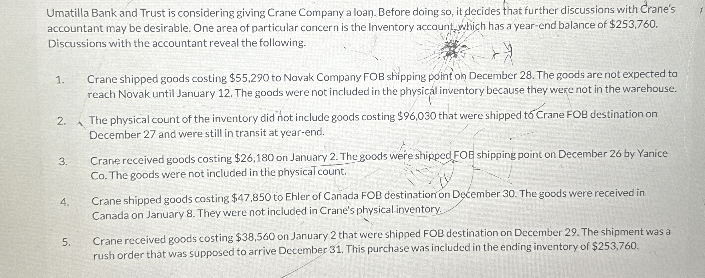 Umatilla Bank and Trust is considering giving