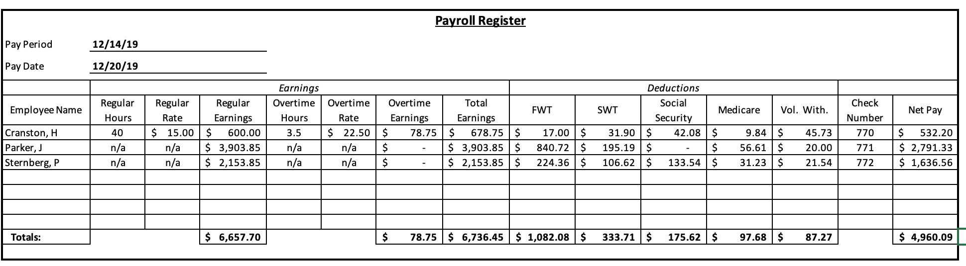 226 PMTOMA One-Month Project NOTE! Templates