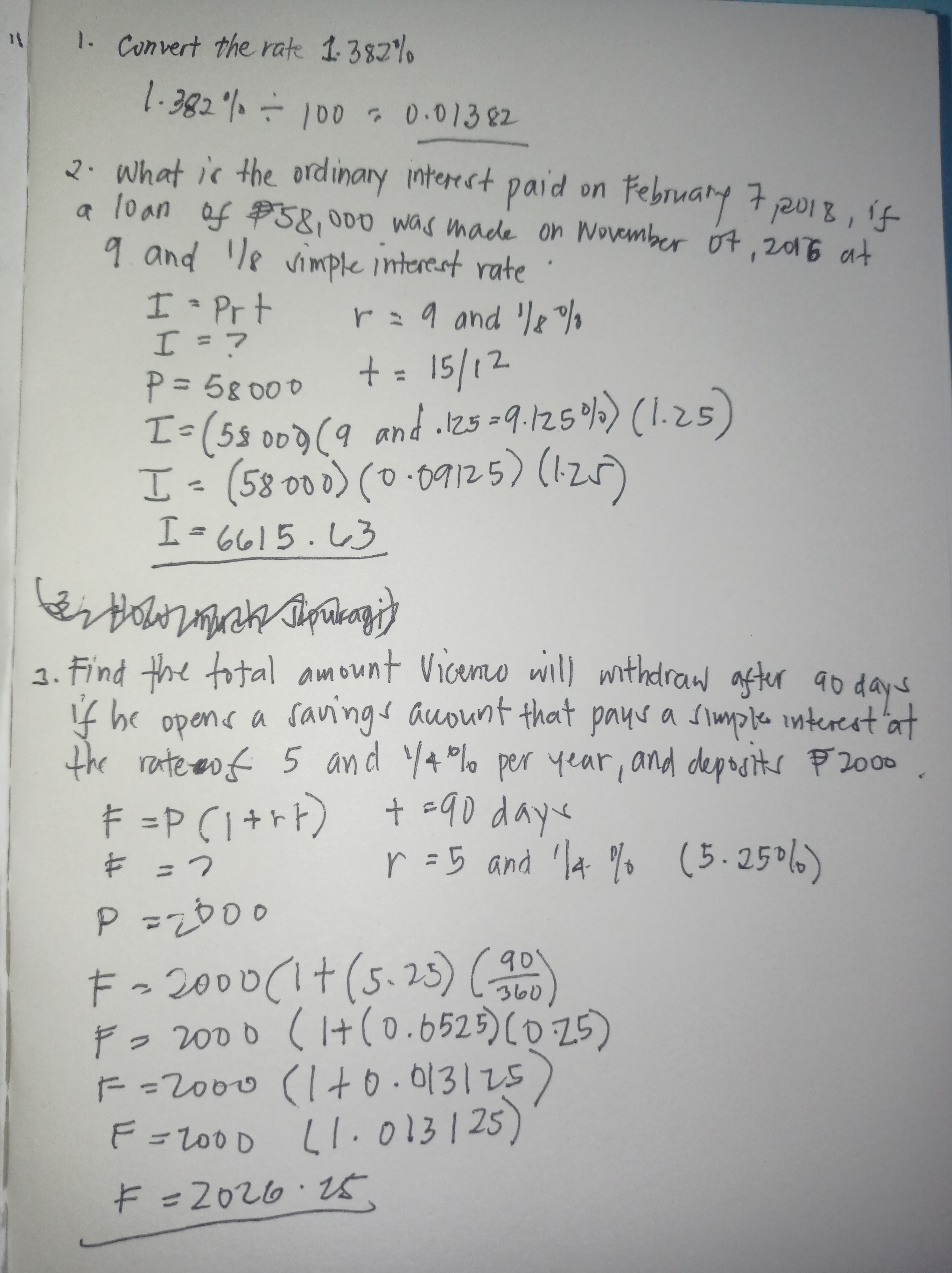 Can you please check my answer if it is correct