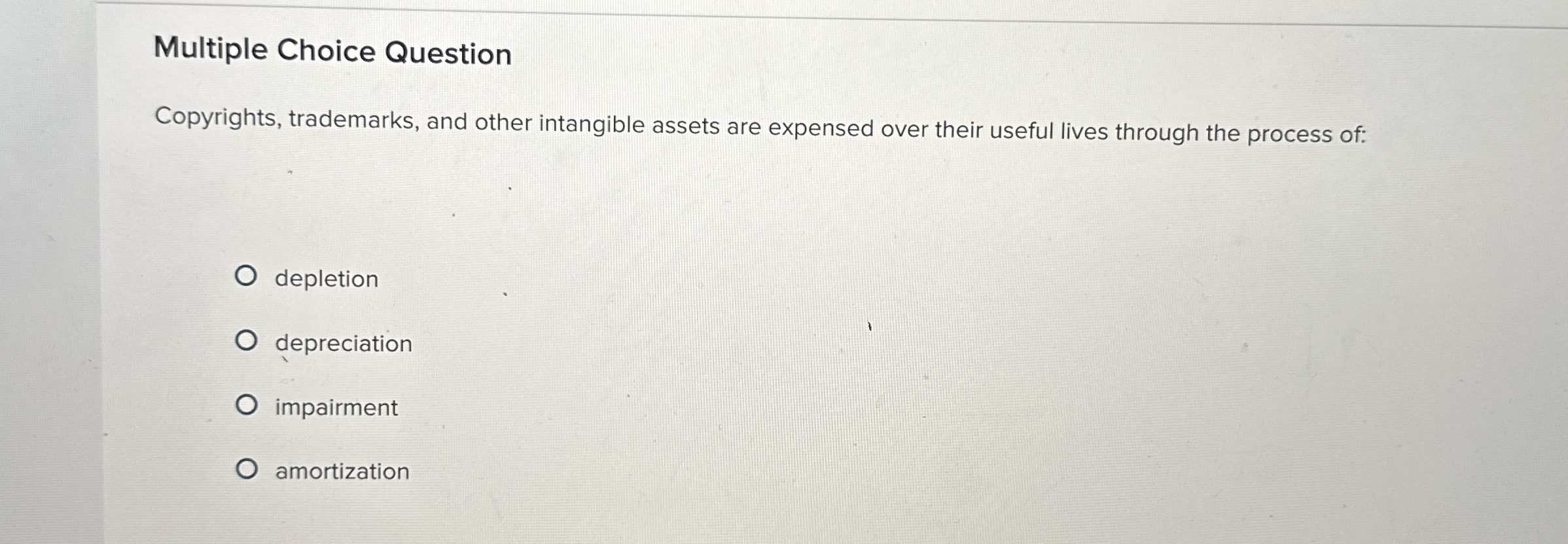 Multiple Choice Question Copyrights, trademarks,