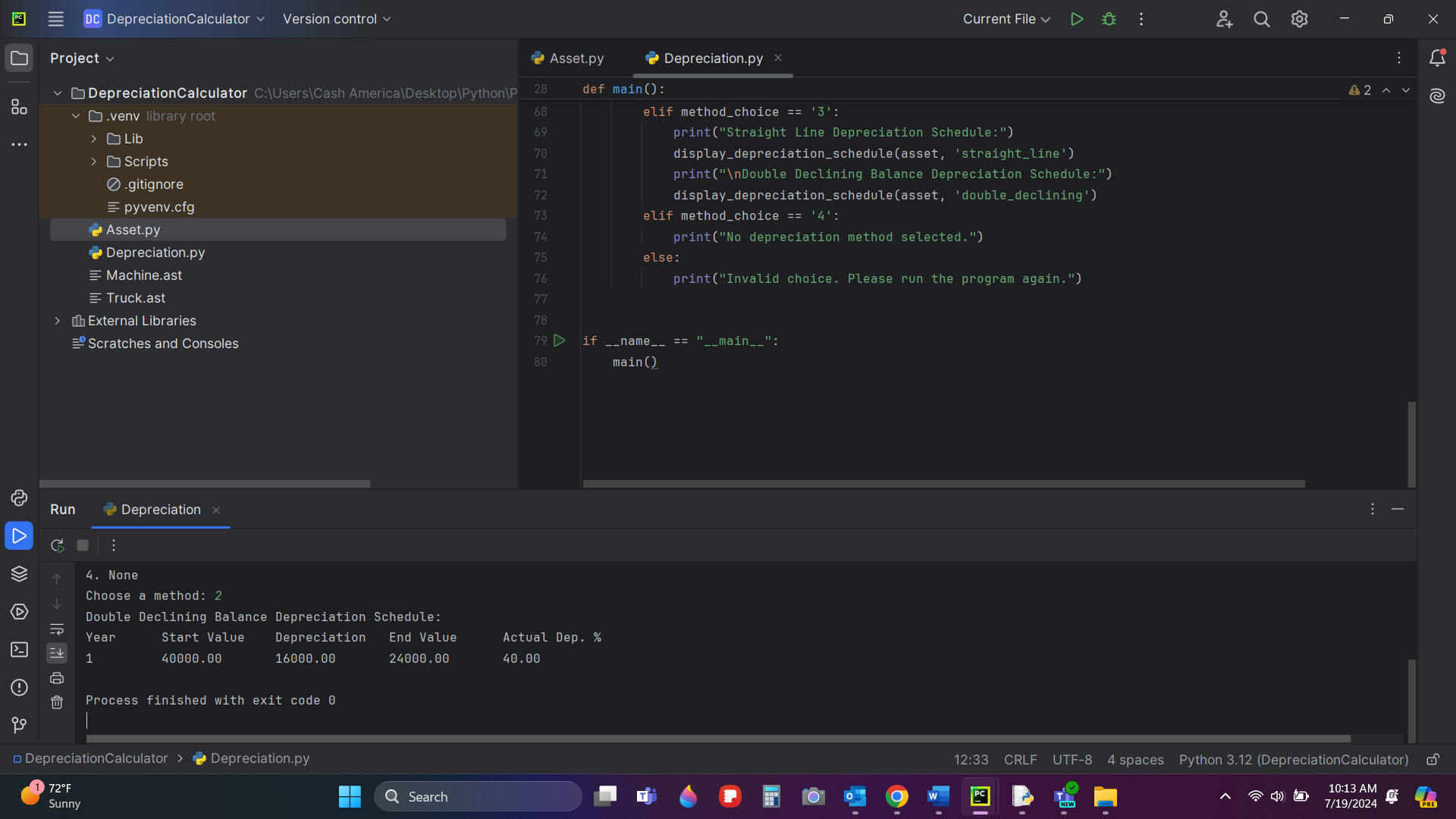 Do not use while true structure You are to