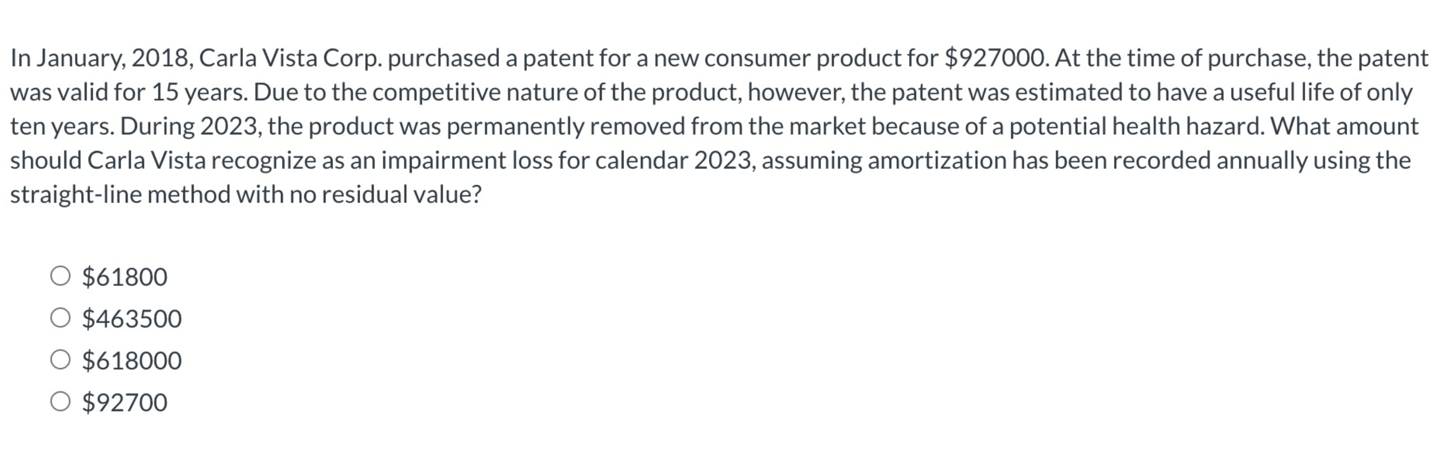 I n January, 2 0 1 8 , Carla Vista Corp.
