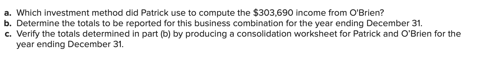 Patrick Corporation acquired 100 percent of