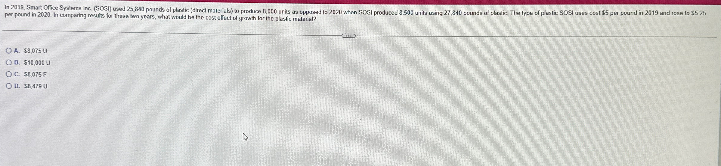per pound in 2 0 2 0 . In comparing results for