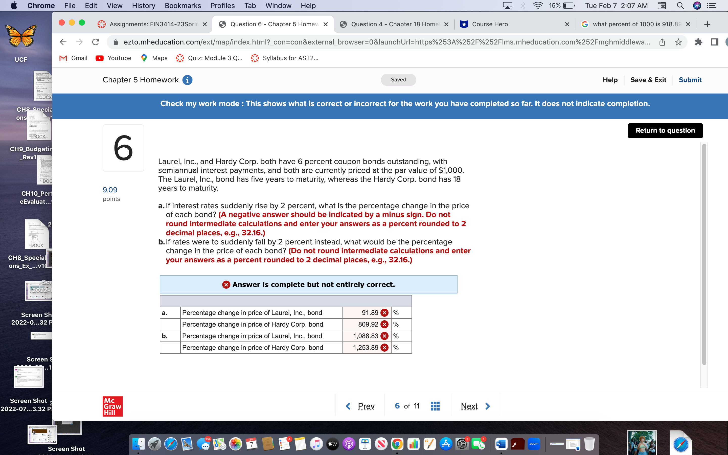 .' Chrome File Edit View History Bookmarks