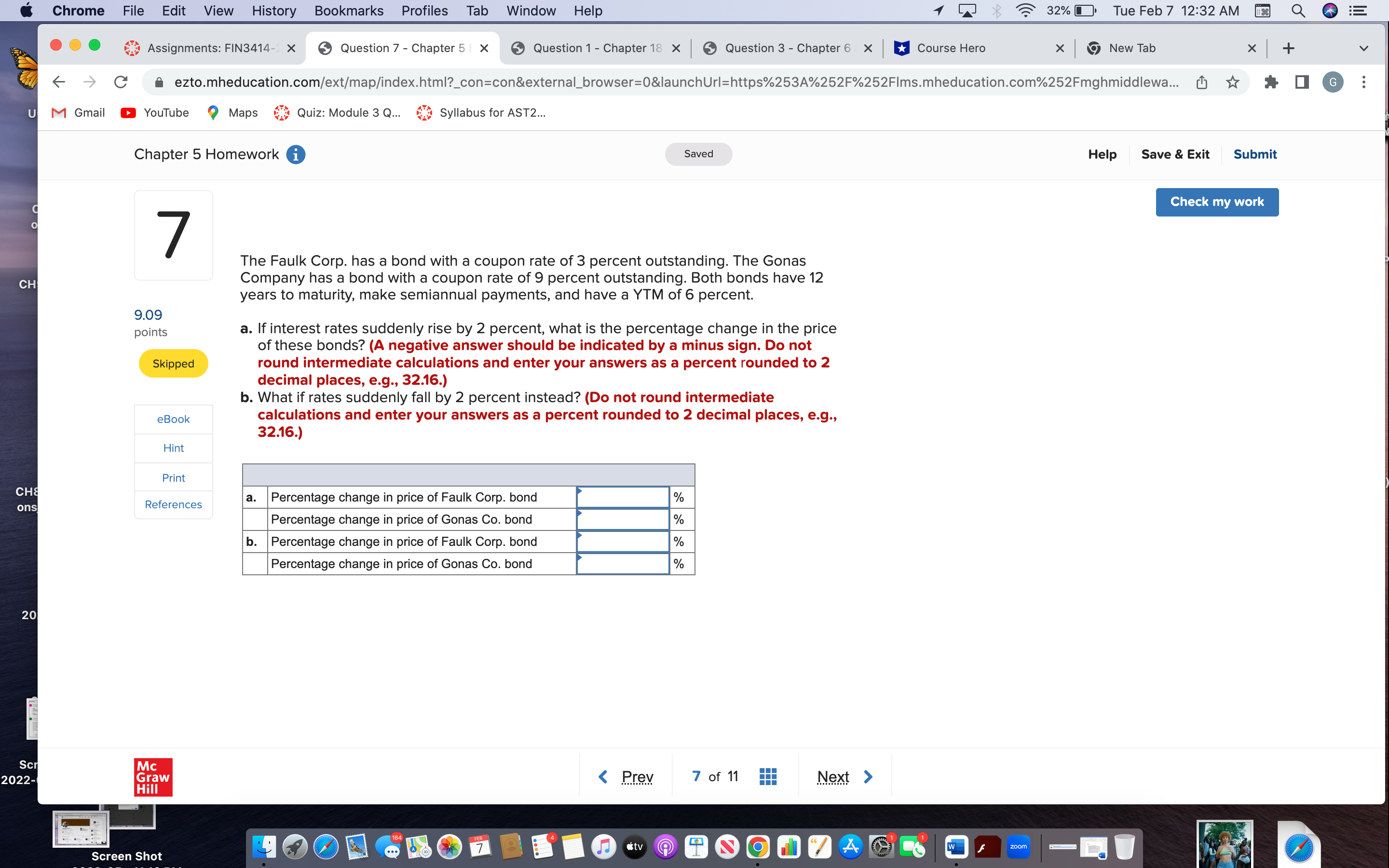 Chrome File Edit View History Bookmarks Profiles
