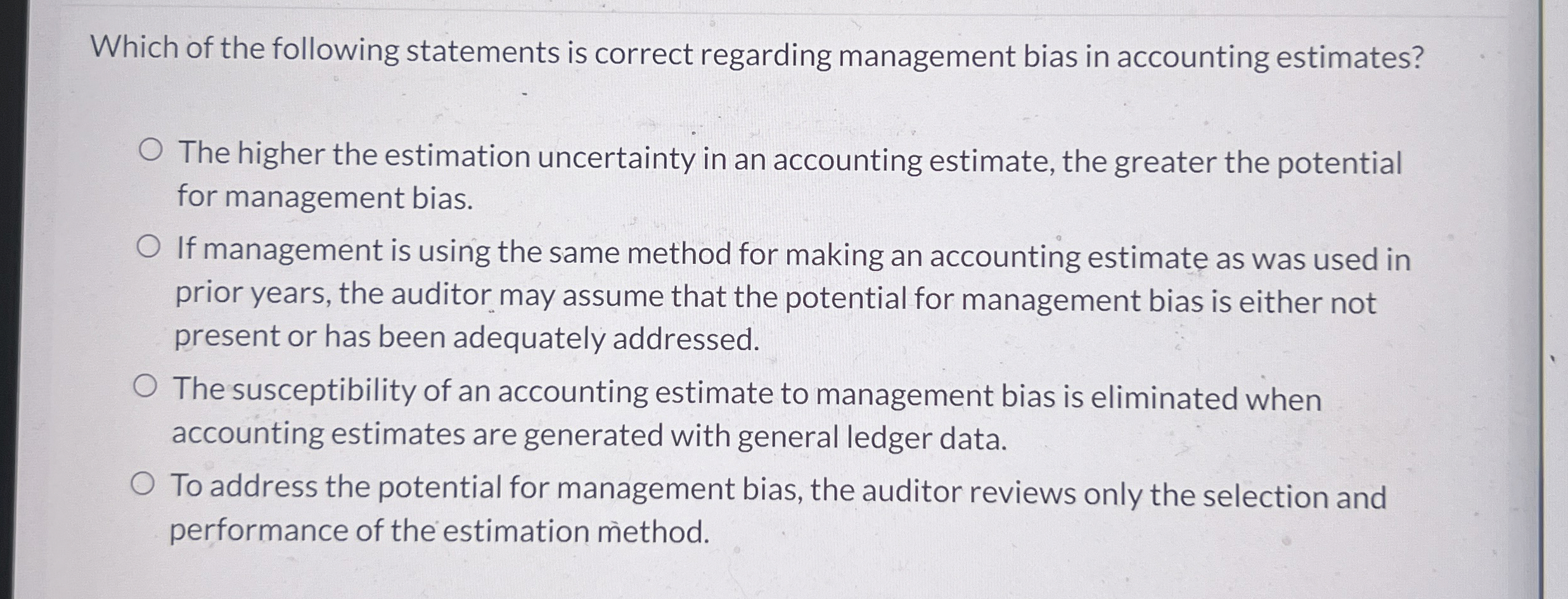 Which of the following statements is correct