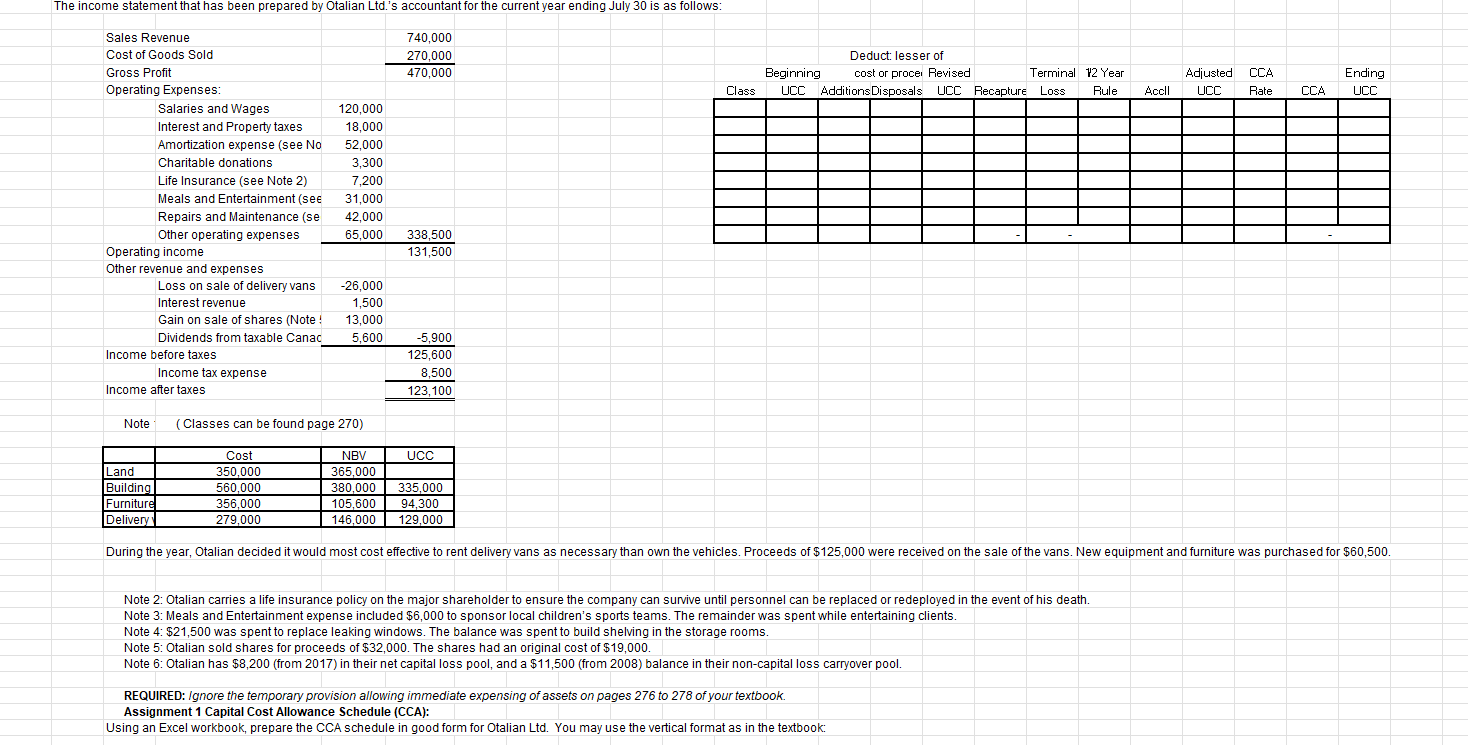 Taxation assignment. I know it's a rather large