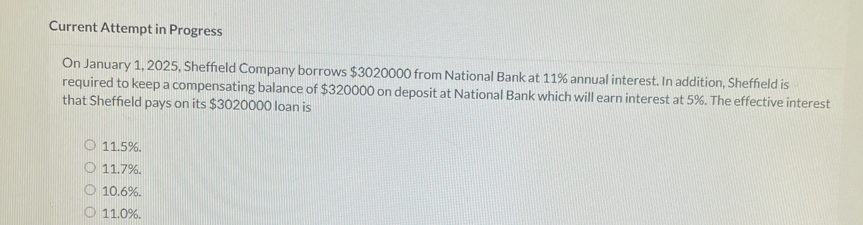 Current Attempt in Progress On January 1 , 2 0 2