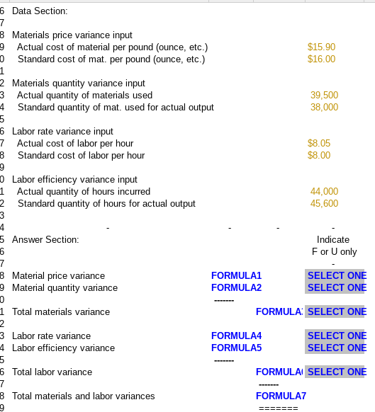 Please fill in the blue words "FORMULA" and use "