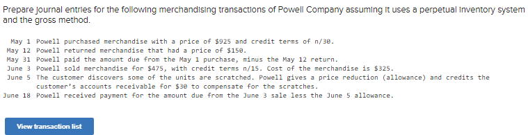 Prepare Jjournal entries for the following