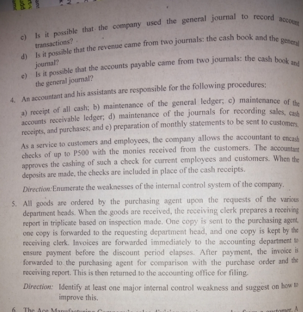 pls see attached photo for the requirements c) Is