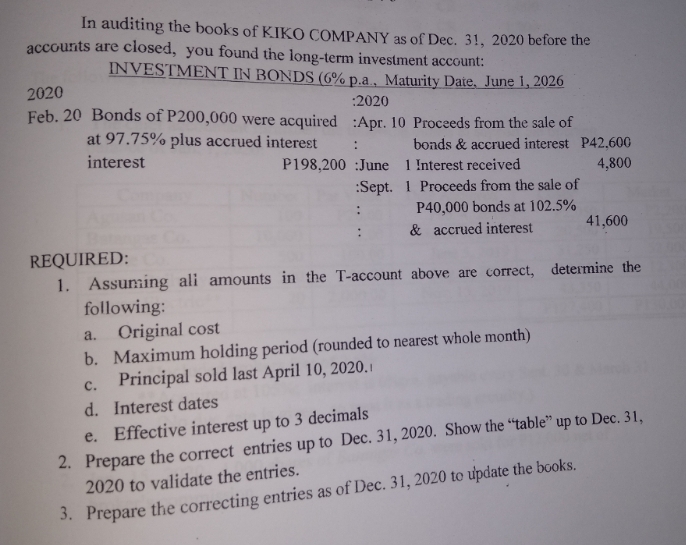 pls see attached photo for the questions In