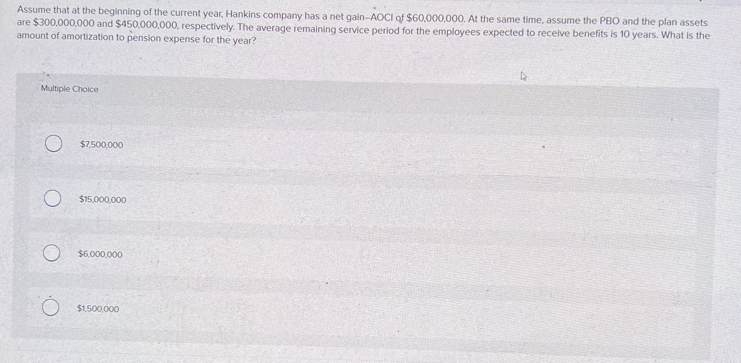 The following information is related to the