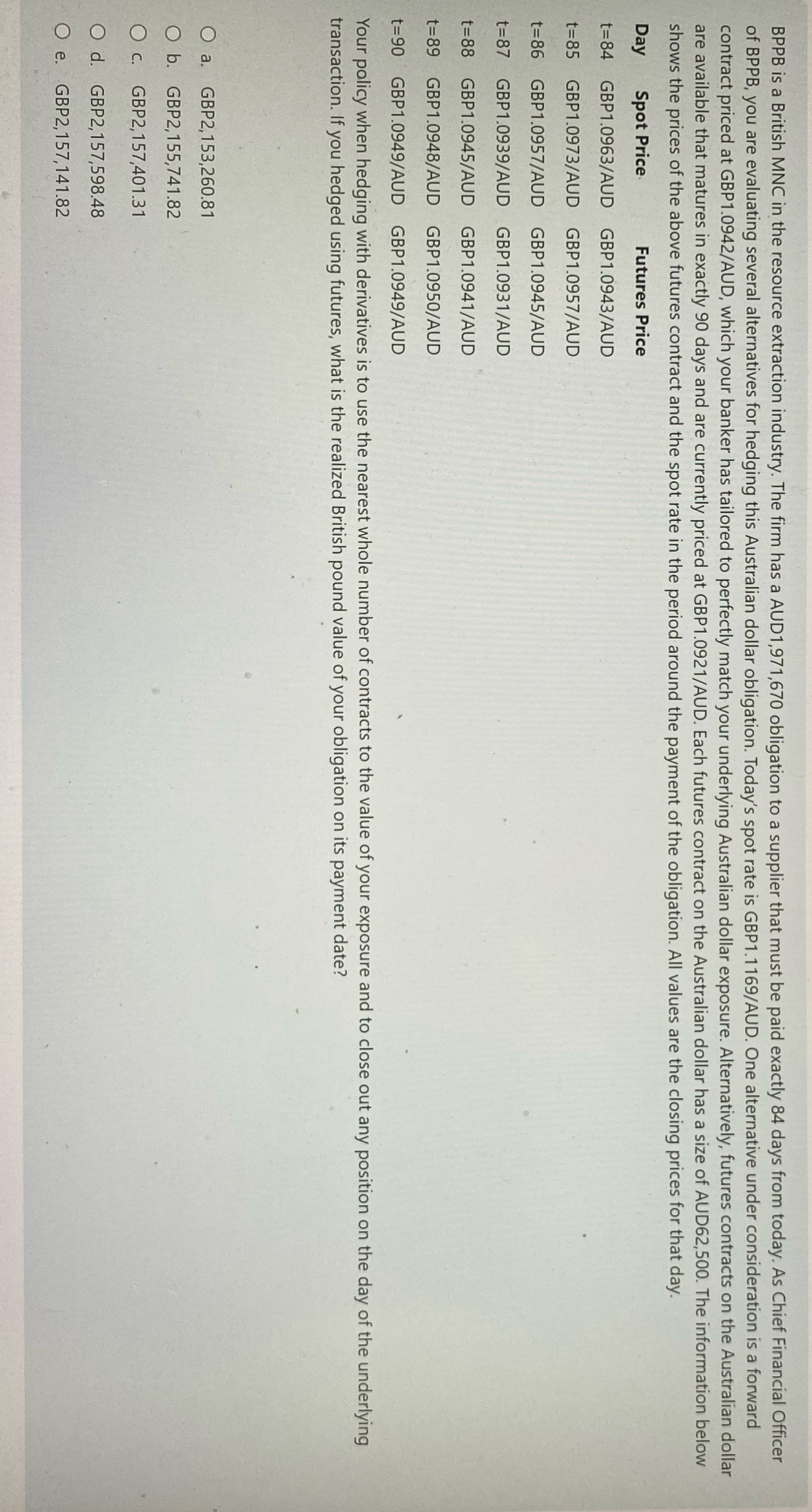 Thank you BPPB is a British MNC in the resource