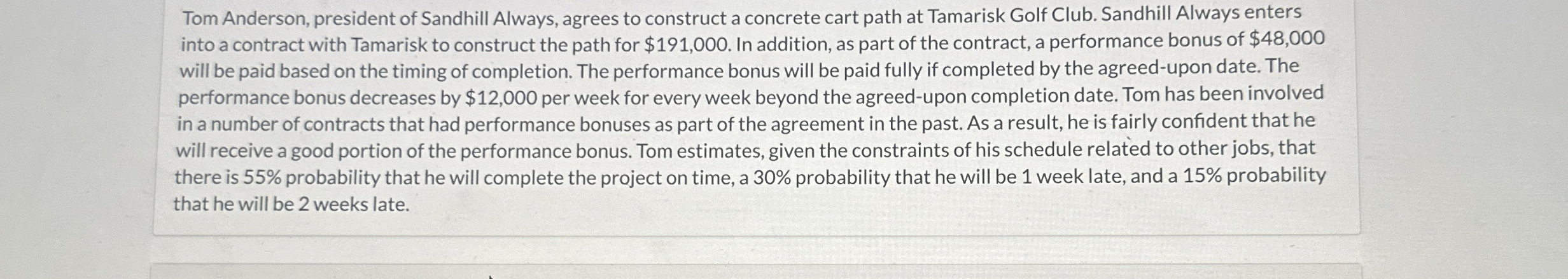 Tom Anderson, president of Sandhill Always,