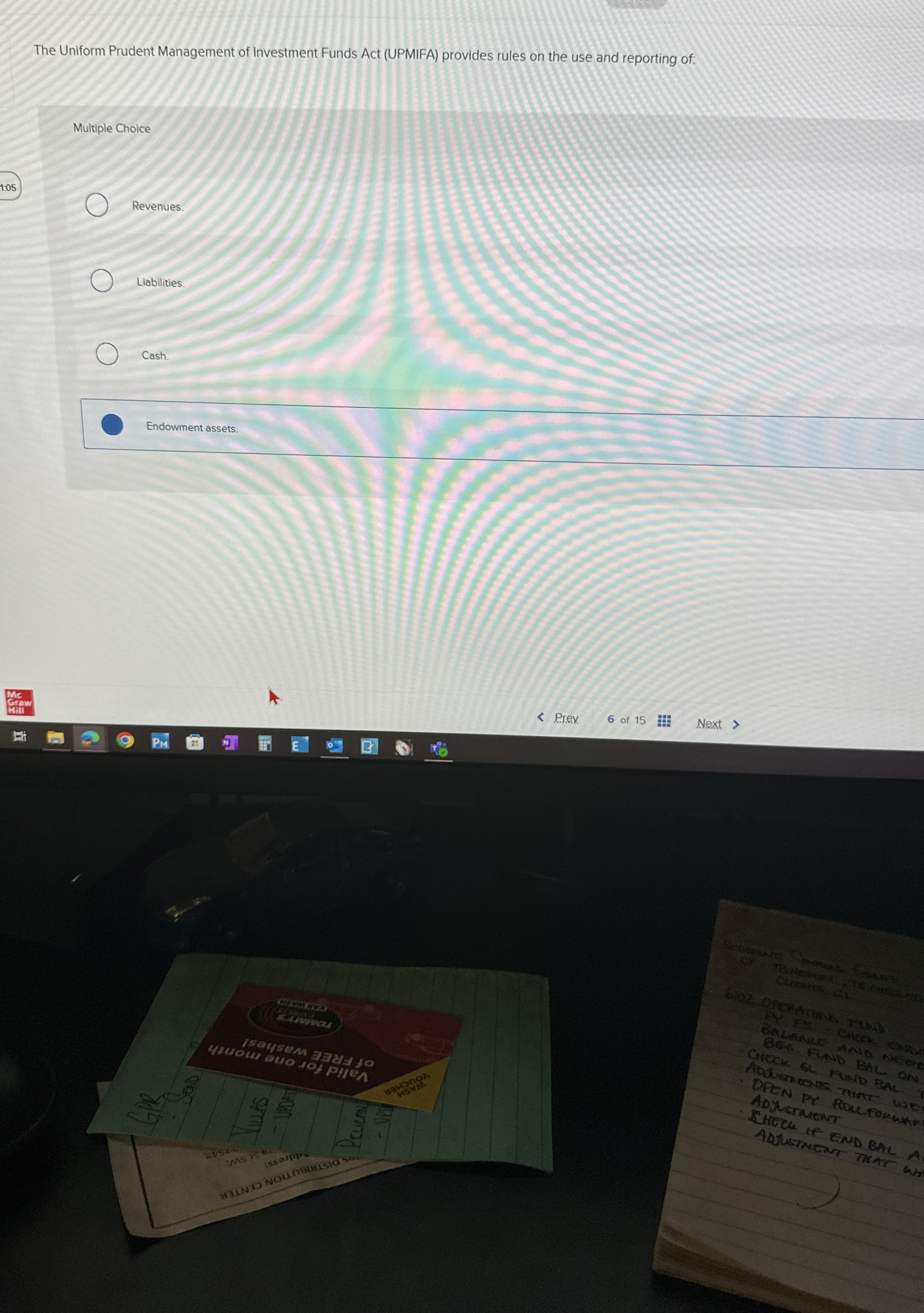 The Uniform Prudent Management of Investment