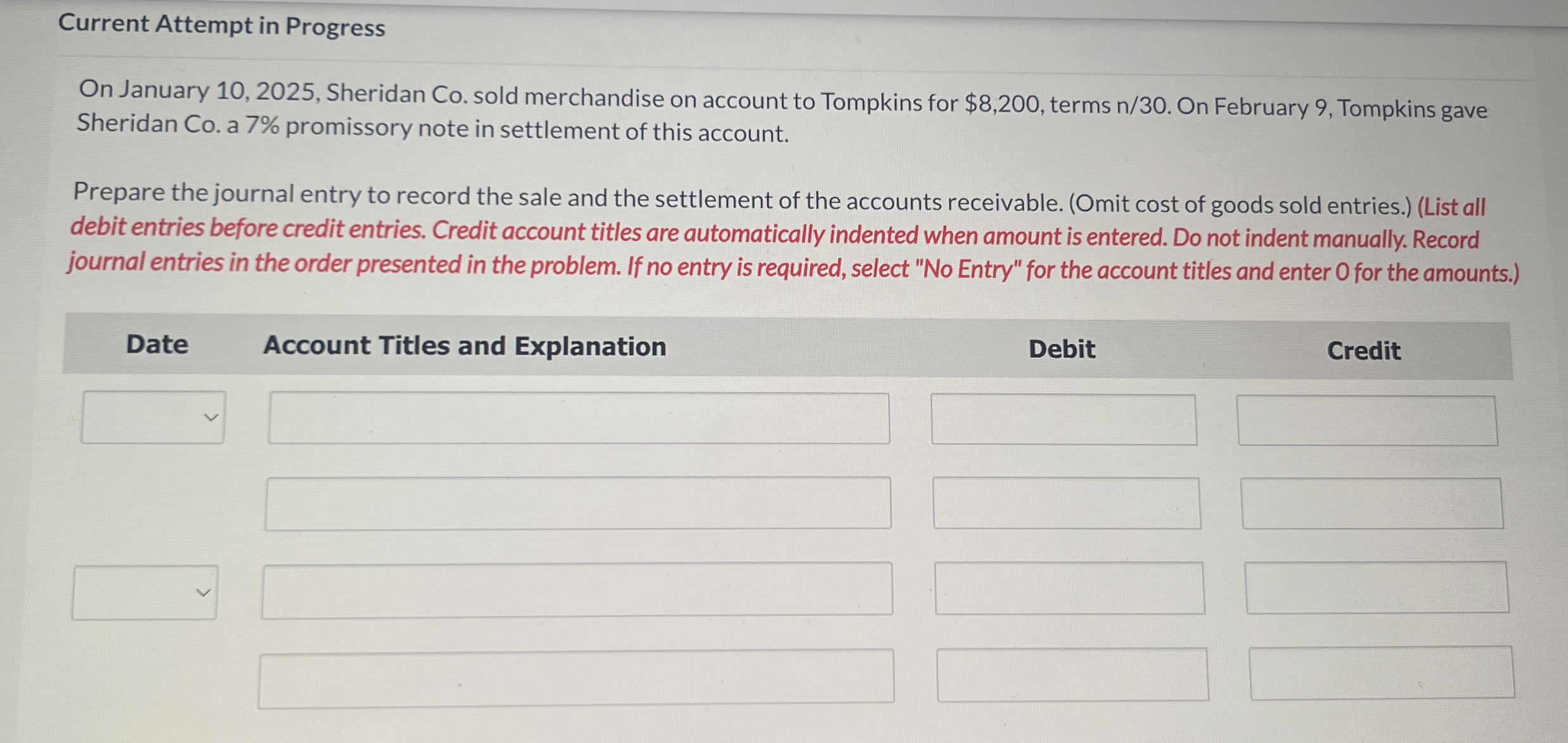 Current Attempt in Progress On January 1 0 , 2 0