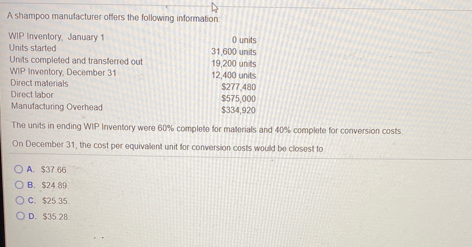 Thank you A shampoo manufacturer offers the