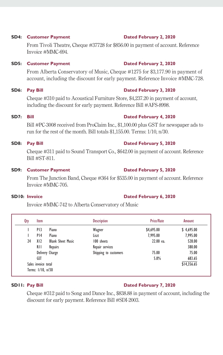 quick book melody music centre chapter 13