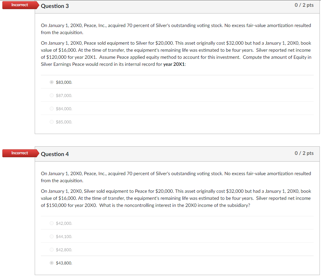 Question 4 On January 1 , 2 0 X 0 , Peace, Inc.,