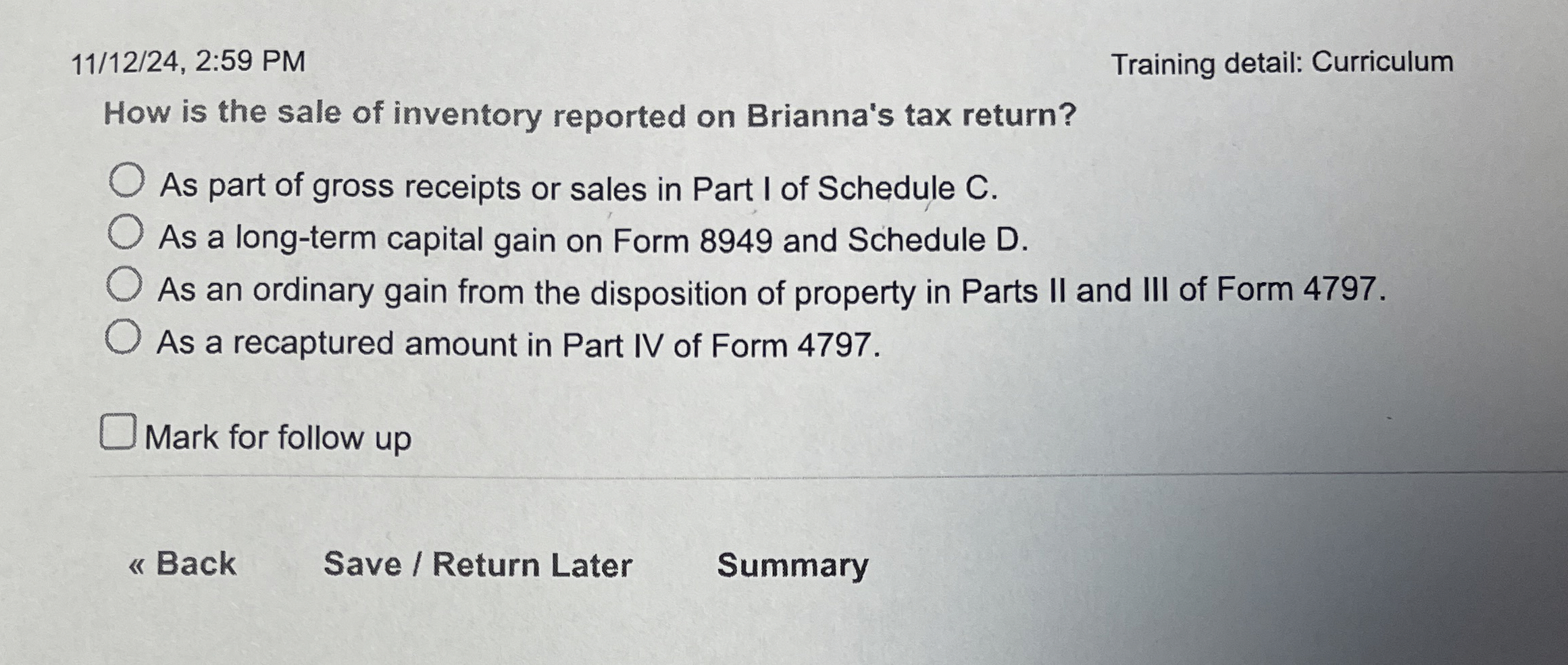 1 1 / 1 2 / 2 4 , 2 : 5 9 PM Training detail: