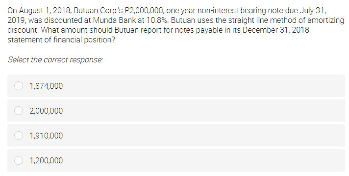 INTERMEDIATE ACC. 1. An entity issued 5,000
