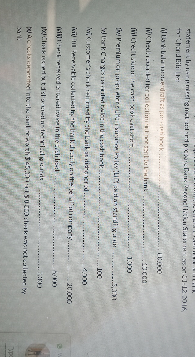 statement by using missing method and prepare