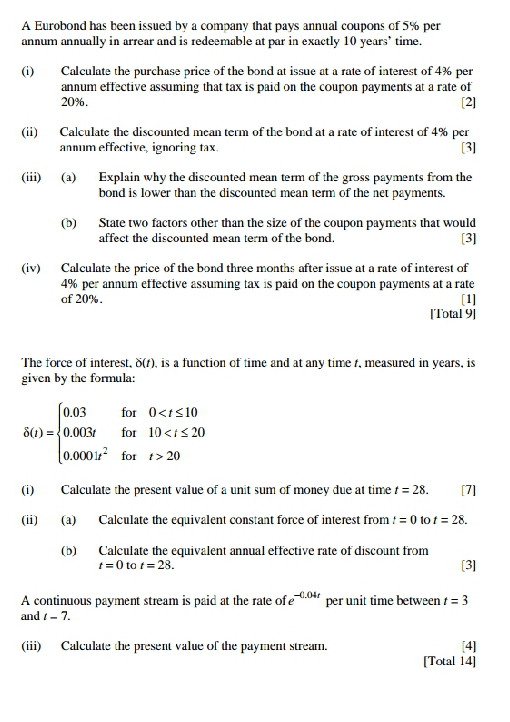 Solve clearly. Correct answers only A Eurobond