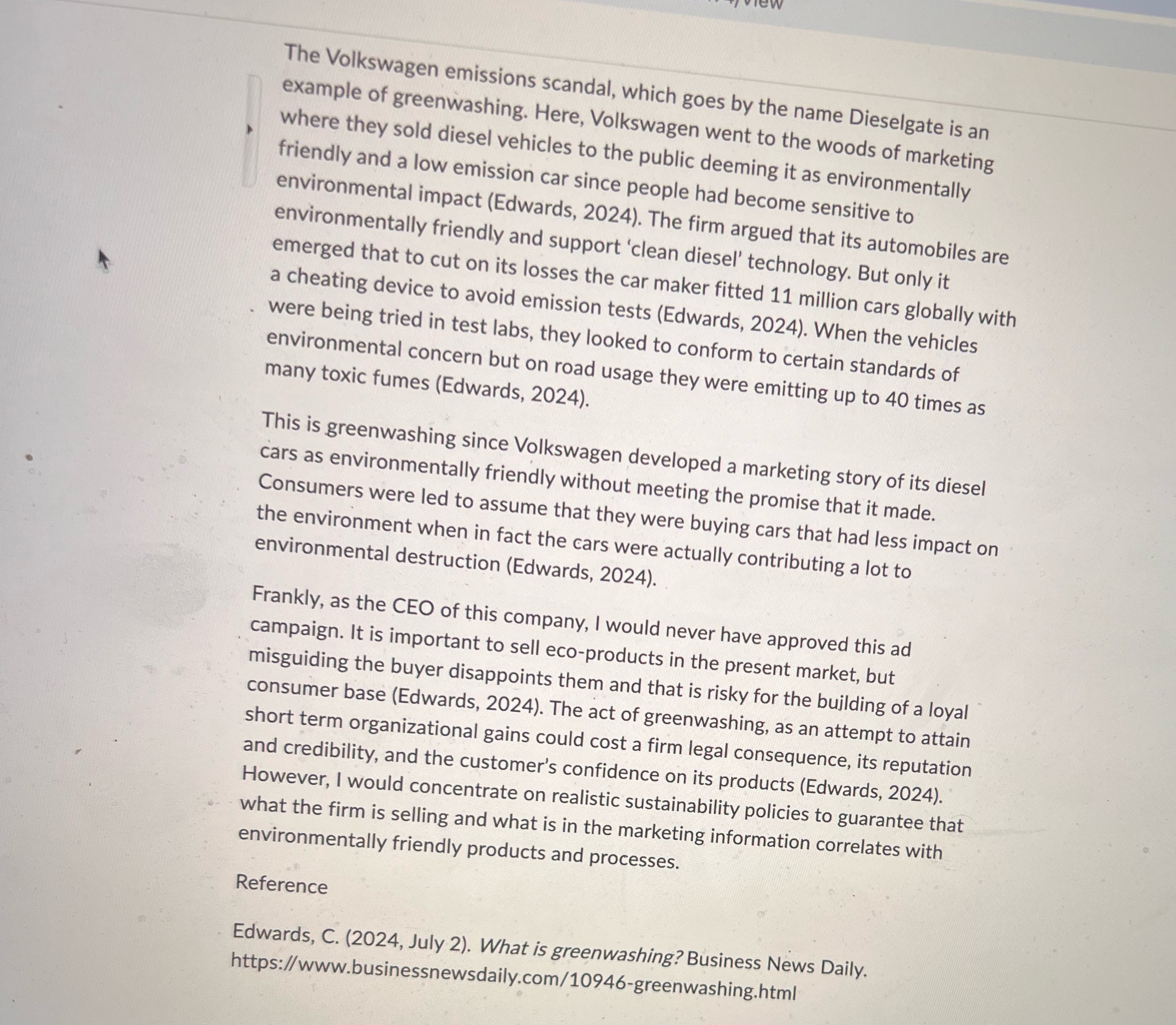 The article below is my classmate discussion post