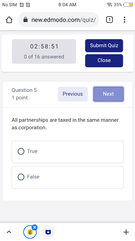 PLEASE ANSWER No SIM S 8:03 AM 35% [ 02:59:46