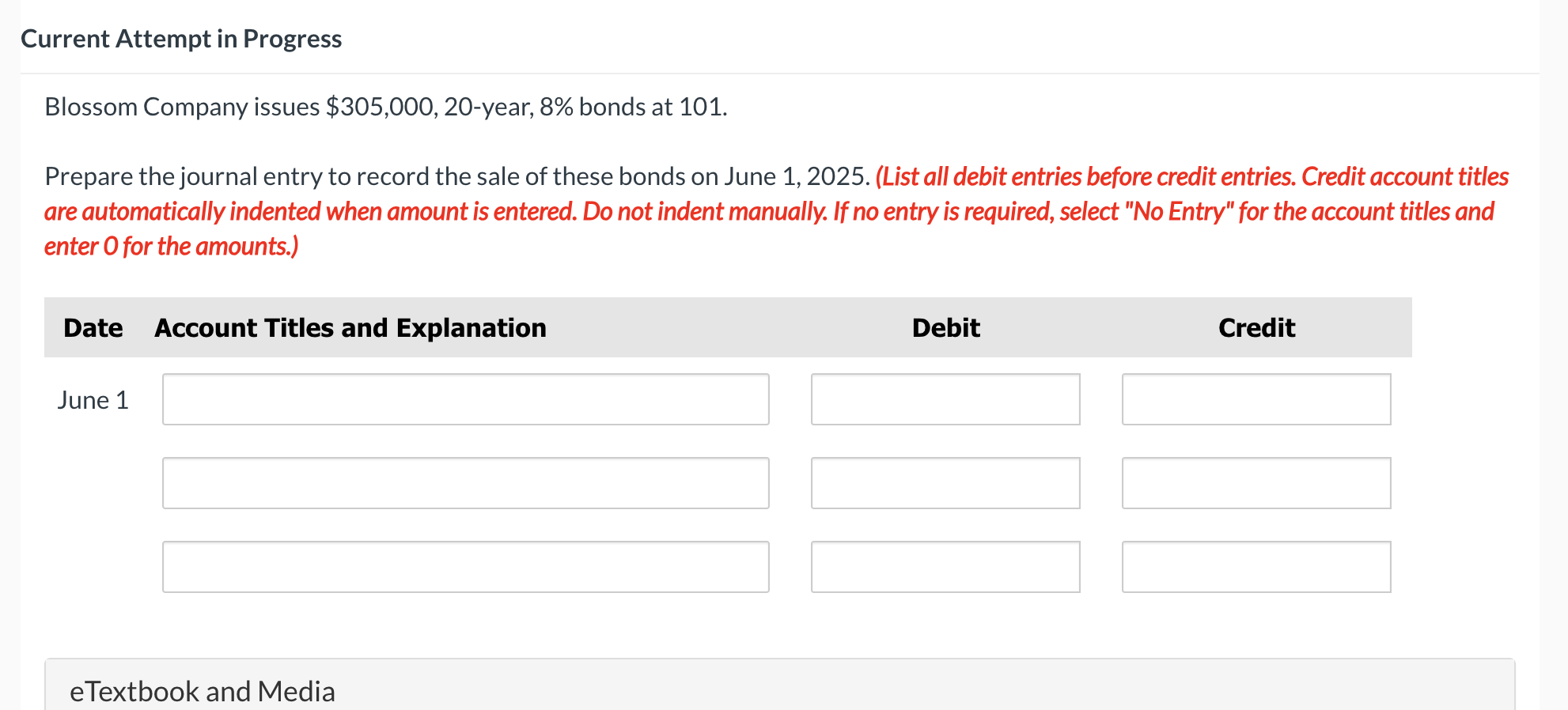 Current Attempt in Progress Blossom Company